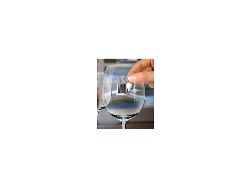 agipa Etiquette universelle, 22 x 16 mm, enlevable, blanc