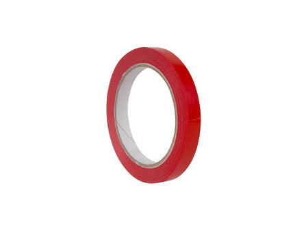 APLI Ruban adhésif d'emballage, 12 mm x 66 m, rouge