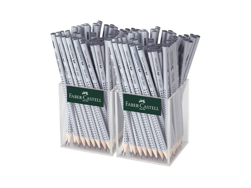 FABER-CASTELL Crayon GRIP 2001, dans un pot