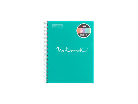 MIQUELRIUS Cahier à spirale 'Notebook EMOTIONS', A4, rouge