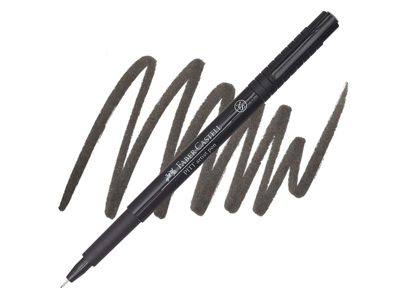 FABER-CASTELL Feutre PITT artist pen, noir