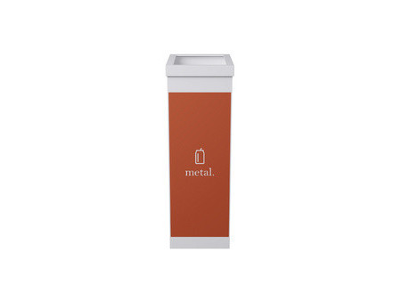 PAPERFLOW Collecteur pour tri sélectif, verre, blanc