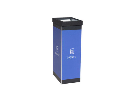 PAPERFLOW Collecteur pour tri sélectif verre, blanc