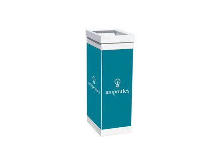 PAPERFLOW Collecteur pour tri sélectif verre, blanc