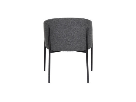 PAPERFLOW Fauteuil visiteur MILO, gris