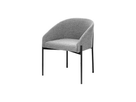 PAPERFLOW Fauteuil visiteur MILO, anthracite