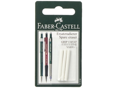 FABER-CASTELL Gomme de rechange GRIP 1345/1347/EXECUTIVE