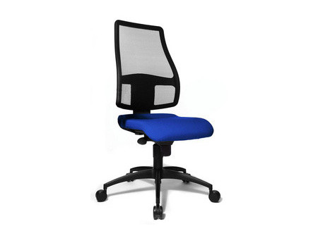 Topstar Fauteuil de bureau 'Synchro Net', bleu royal