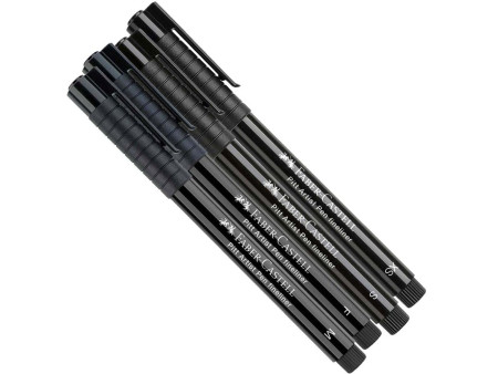 FABER-CASTELL Feutre PITT artist pen, noir