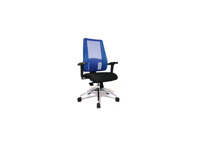 Topstar Fauteuil de bureau 'Lady Sitness Deluxe', noir/bleu