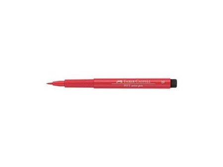 FABER-CASTELL Feutre PITT artist pen, rouge géranium clair