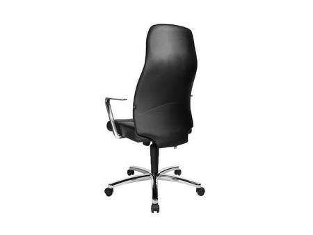 Topstar Fauteuil de direction 'Chairman 70', cuir, noir