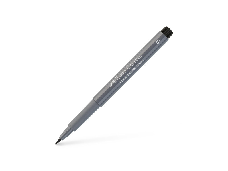 FABER-CASTELL Feutre PITT artist pen, gris froid IV