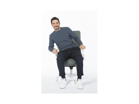 Topstar Chaise de bureau pivotante 'Sitness Life 50', brun