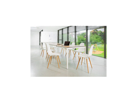 Topstar Chaise visiteur 'T 2020', gris foncé / hêtre