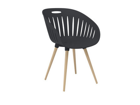 Topstar Chaise d'extérieur 'T2023', set de 2, anthracite