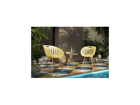 Topstar Chaise d'extérieur 'T2023', set de 2, gris clair