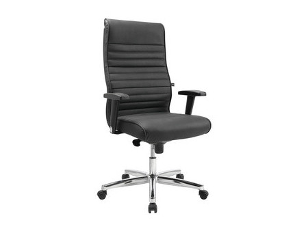 Topstar Fauteuil de direction 'Prime Time 100', cuir, noir
