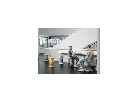Topstar Tabouret 'Sitness 4D Move', blanc papyrus / bleu