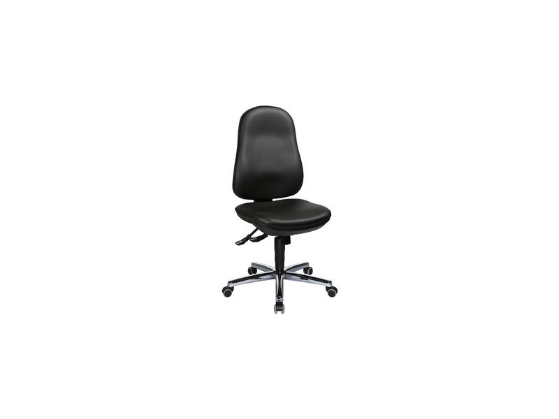 Topstar Fauteuil de bureau 'Support SY', similicuir, noir
