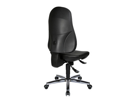 Topstar Fauteuil de bureau 'Support SY', similicuir, noir