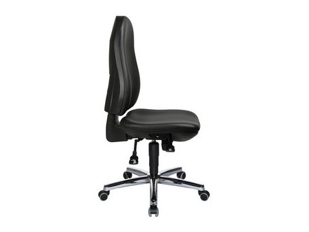 Topstar Fauteuil de bureau 'Support SY', similicuir, noir