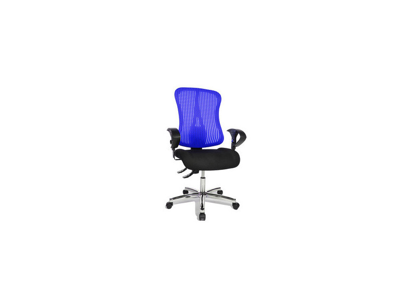 Topstar Chaise de bureau pivotante 'Sitness 90', bleu,