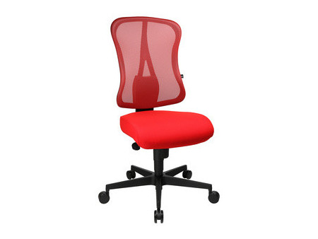 Topstar Fauteuil de bureau 'Art Comfort Net', rouge / rouge