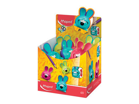 Maped Taille-crayon Croc Croc Innovation, présentoir de 20