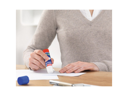 tesa ecoLogo Stick Bâton de colle, 40 g, présentoir comptoir