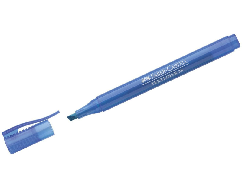 FABER-CASTELL Surligneur TEXTLINER 38, bleu