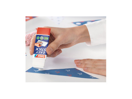 tesa ecoLogo Easy Stick Bâton de colle, sans solvant, 12 g