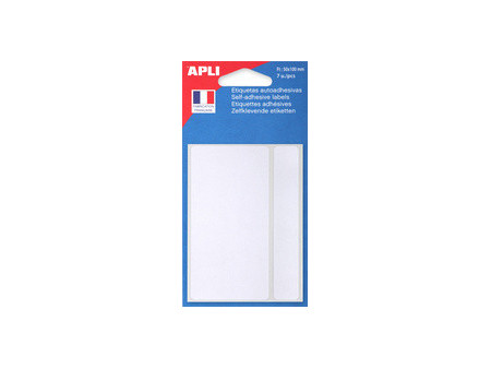 APLI Etiquette multi-usage, 5 x 35 mm, blanc
