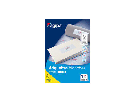 agipa Etiquette universelle, 105 x 37 mm, POSE EXPRESS