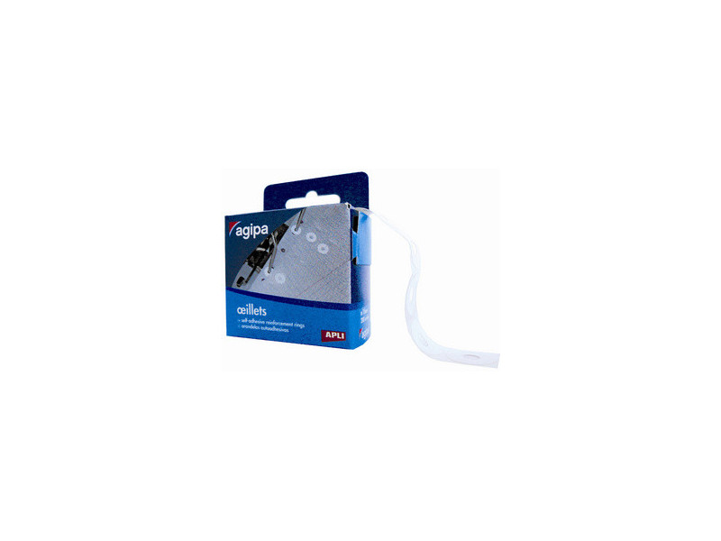 agipa Oeillets de renforcement, blanc, diamètre: 13 mm