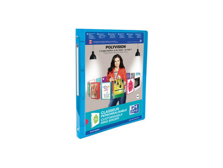 Oxford Classeur personnalisable POLYVISION, 20 mm, incolore