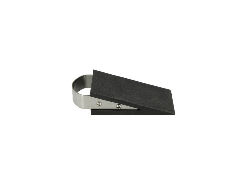 WESTCOTT Cale-porte, en caoutchouc, avec poignée en inox