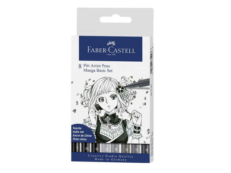 FABER-CASTELL Feutre à l'encre de Chine PITT artist pen
