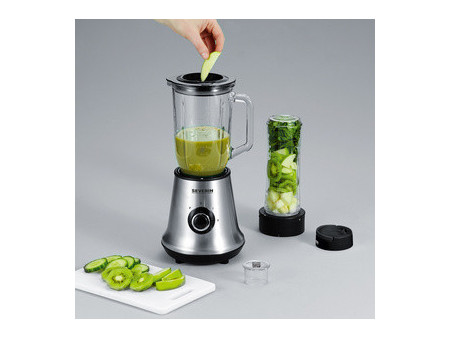 SEVERIN Mixeur multifonction + Smoothie Mix & Go SM 3737,