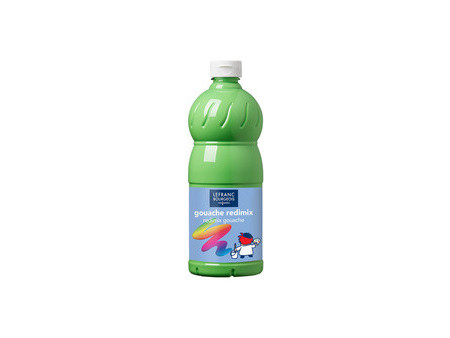 LEFRANC BOURGEOIS Gouache liquide 1.000 ml, jaune primaire