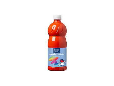 LEFRANC BOURGEOIS Gouache liquide 1.000 ml, jaune primaire