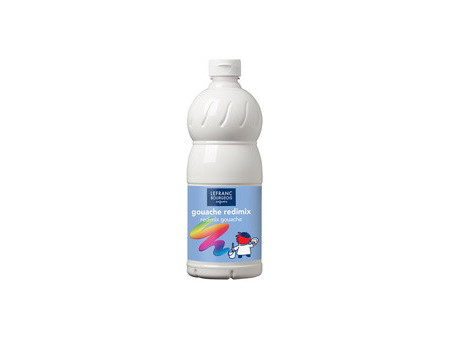 LEFRANC BOURGEOIS Gouache liquide 1.000 ml, jaune primaire