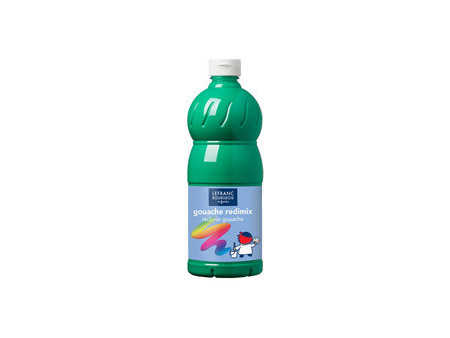 LEFRANC BOURGEOIS Gouache liquide 1.000 ml, jaune primaire