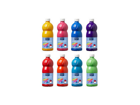 LEFRANC BOURGEOIS Gouache liquide 1.000 ml, jaune primaire