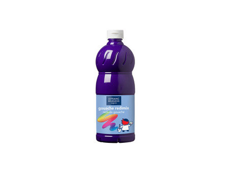 LEFRANC BOURGEOIS Gouache liquide 1.000 ml, jaune primaire
