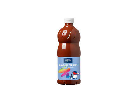 LEFRANC BOURGEOIS Gouache liquide 1.000 ml, jaune primaire
