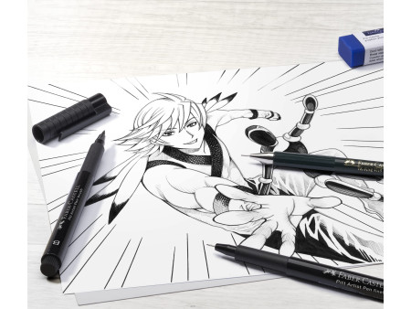 FABER-CASTELL Feutre à l'encre de Chine PITT artist pen