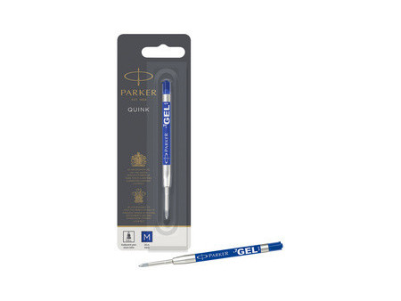 PARKER Recharge gel Z46, largeur de tracé: M, bleu