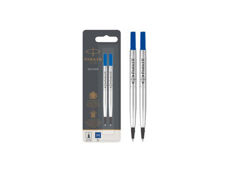 PARKER Recharge pour rollerball QUINK, 0,5 mm, blister, noir