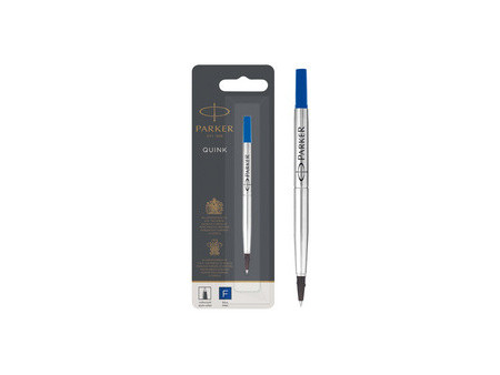 PARKER Recharge pour rollerball QUINK, 0,5 mm, blister, noir